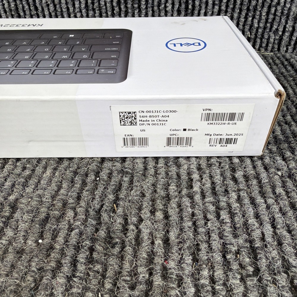 NEW Dell Wireless Keyboard and Mouse KM3322W