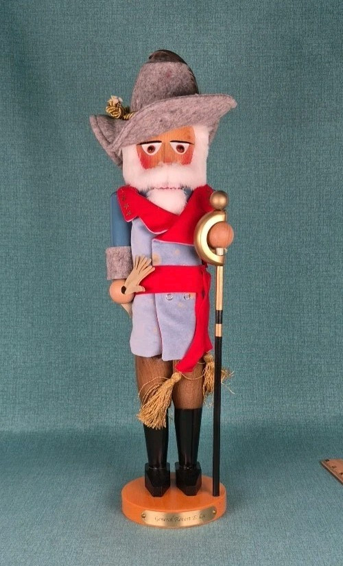 Signed Steinbach General Robert E. Lee Nutcracker Wooden Germany *READ*