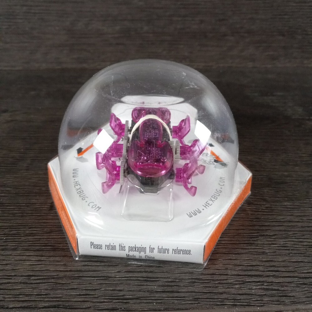 2009 Hex Bug Micro Robotic Ant Purple 60-497 New
