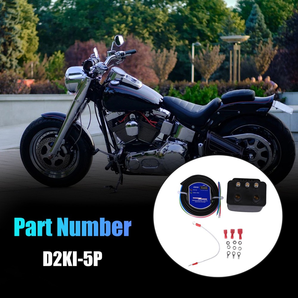 2000i Programmable Ignition Harley-Davidson 1970-1999 w/ Carb D2KI-5P
