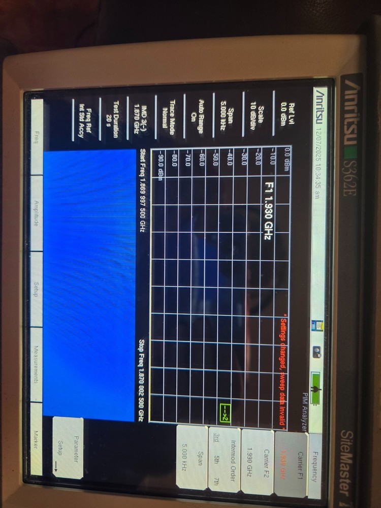 Anritsu S362E Site Master Cable & Antenna Analyzer+ Spectrum Analyzer tester