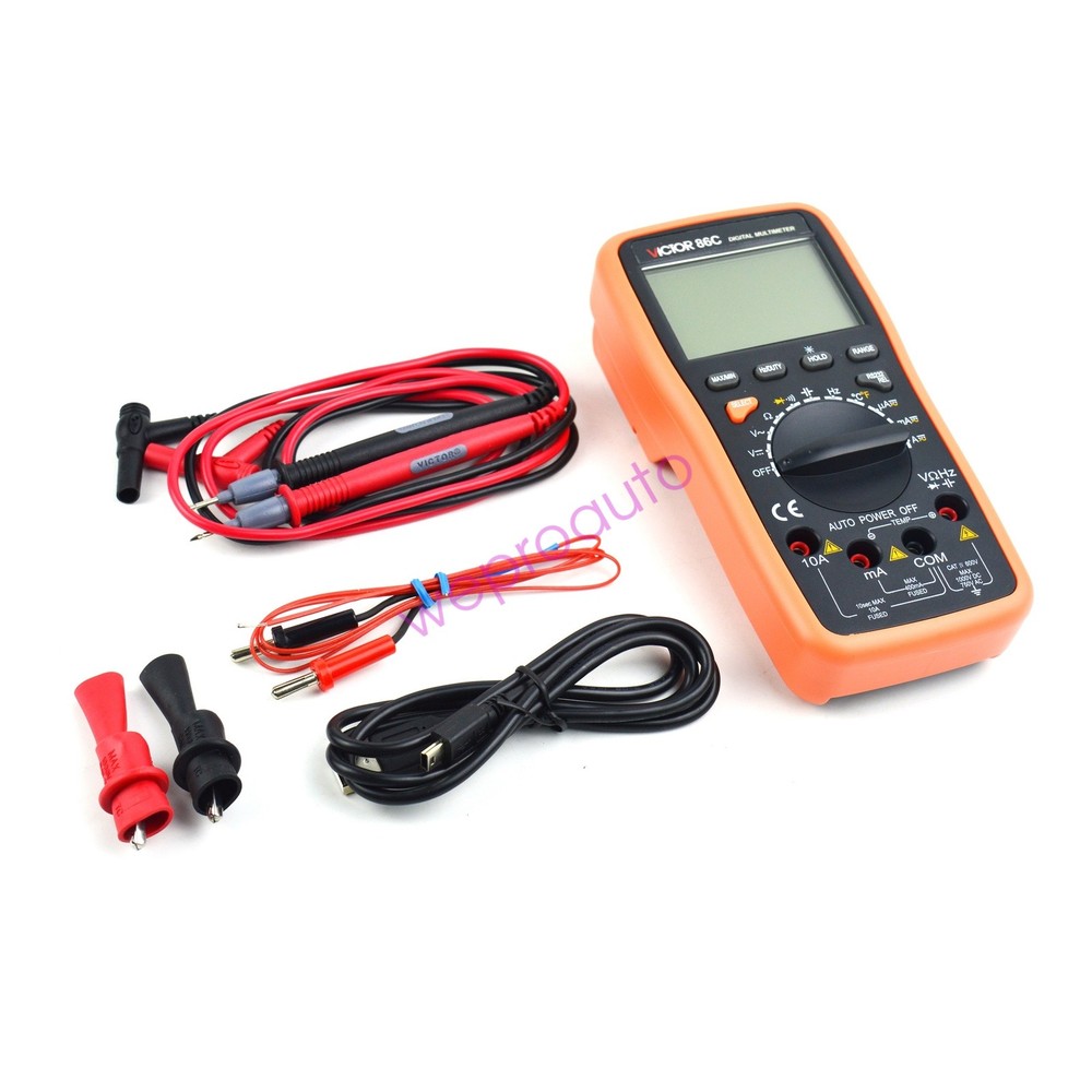 VICTOR 86C 3 3/4 High-precision Multifunctional Digital Multimeter Auto Range ✦K