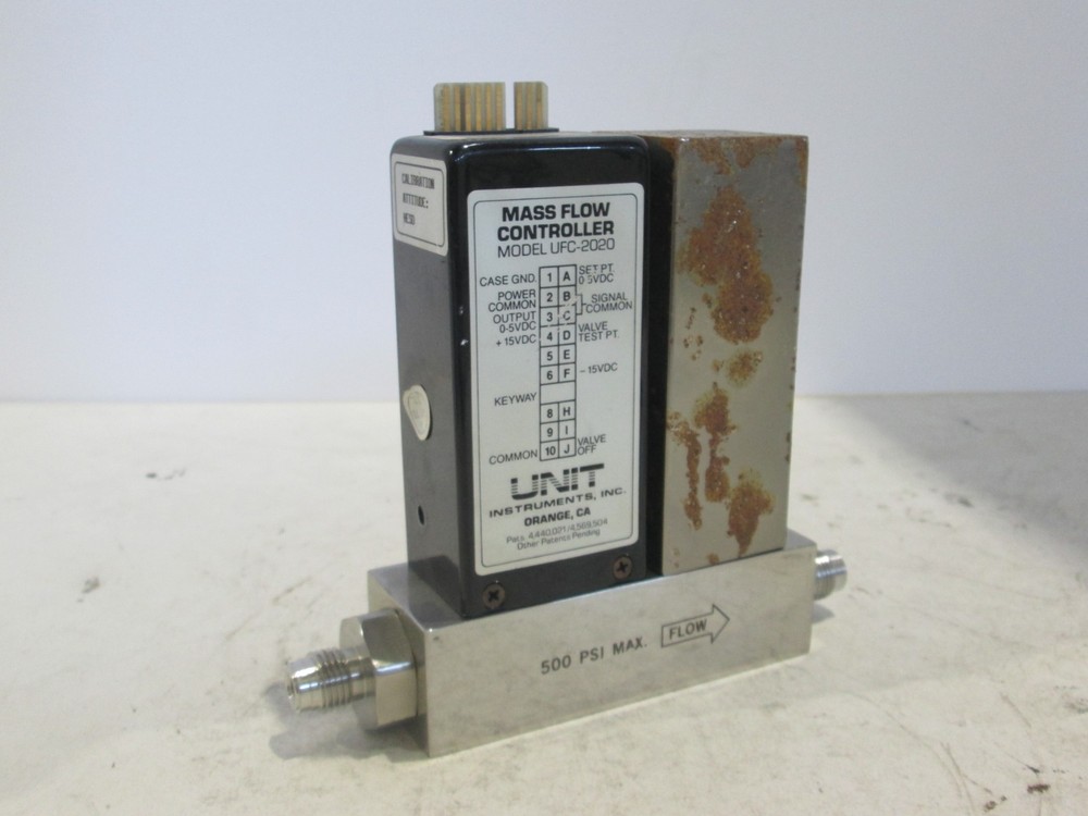 Unit, UFC-2020, Mass Flow Controller, 15 SLM, N2, Used