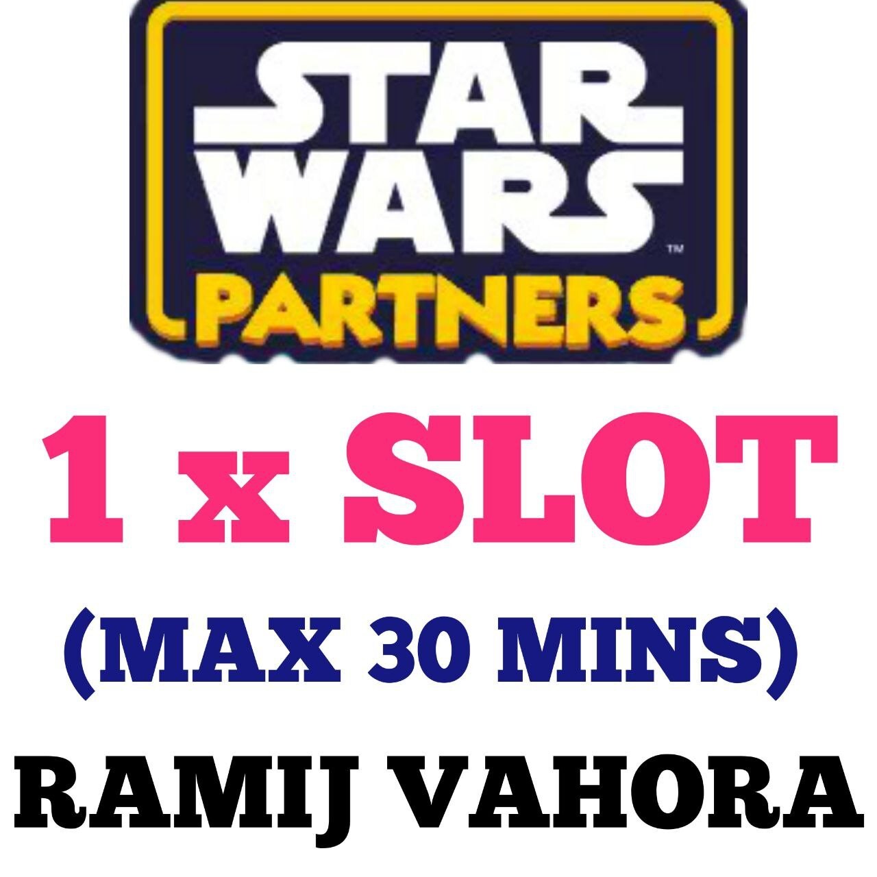 ALL TYPE OF SLOTS - STAR WARS PARTNERS (100% GARANTEED COMPLETION) PARTNER EVENT