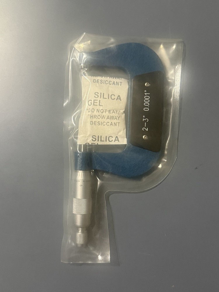 MATCO MIC23A 2-3" OUTSIDE MICROMETER UNOPPENED MISSING ONE ACCESORY