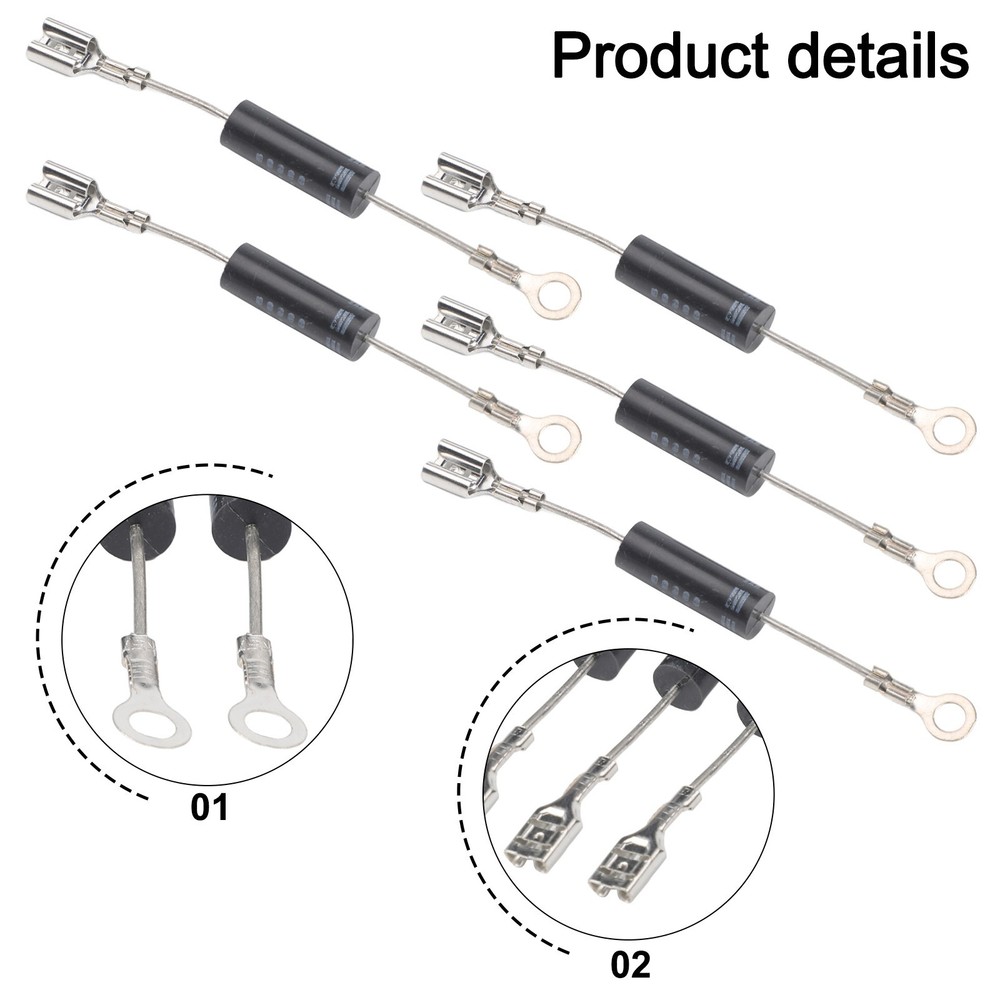 5pcs Microwave-Oven Unidirectional CL01-12 One-Way High Voltage Diode Rectifier