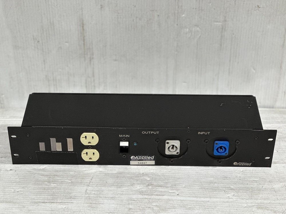 Applied Electronics Rack-Mount Power Distro Rack Panel #5167 (One) THS