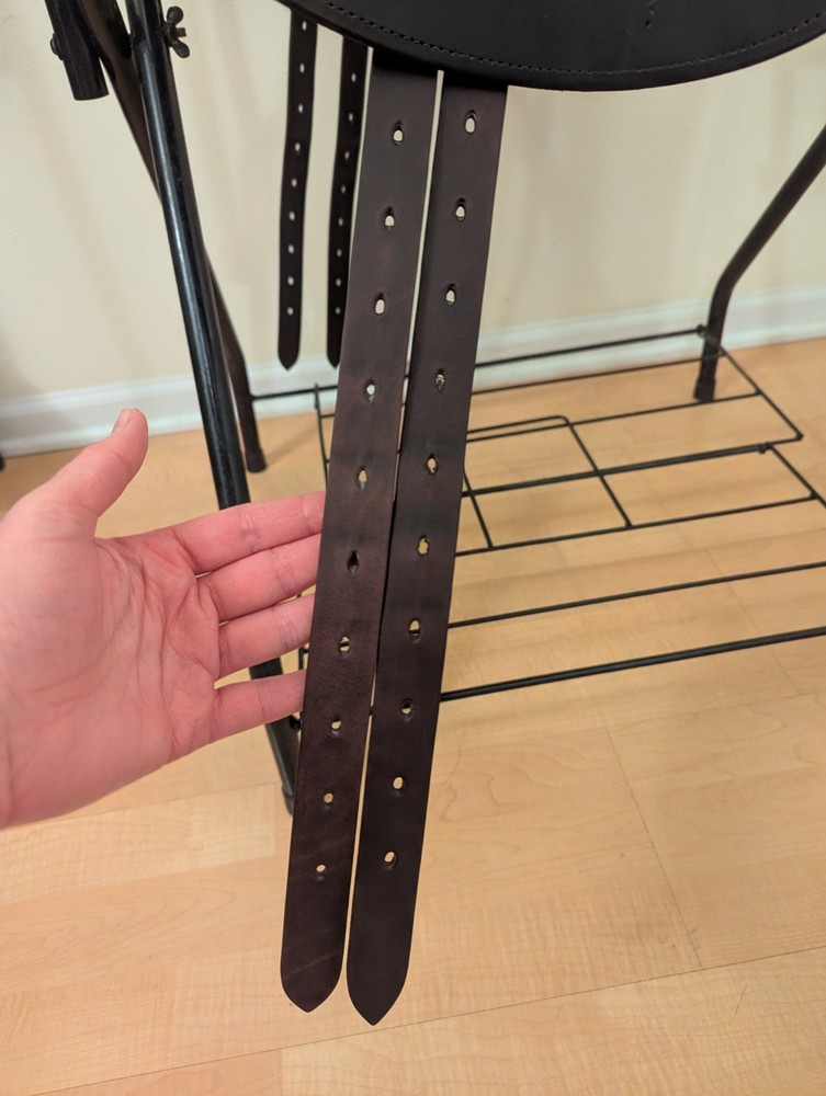 17.5" 2023 County Xcelerator Jump Saddle, N Tree - wool flocked