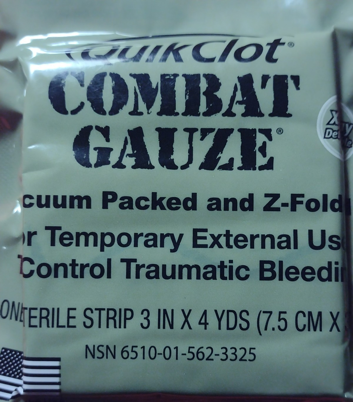 IFAK JFAK COMBAT MEDIC EMT RESCUE QuickClot COMBAT GAUZE Bleed Control EXPIRED