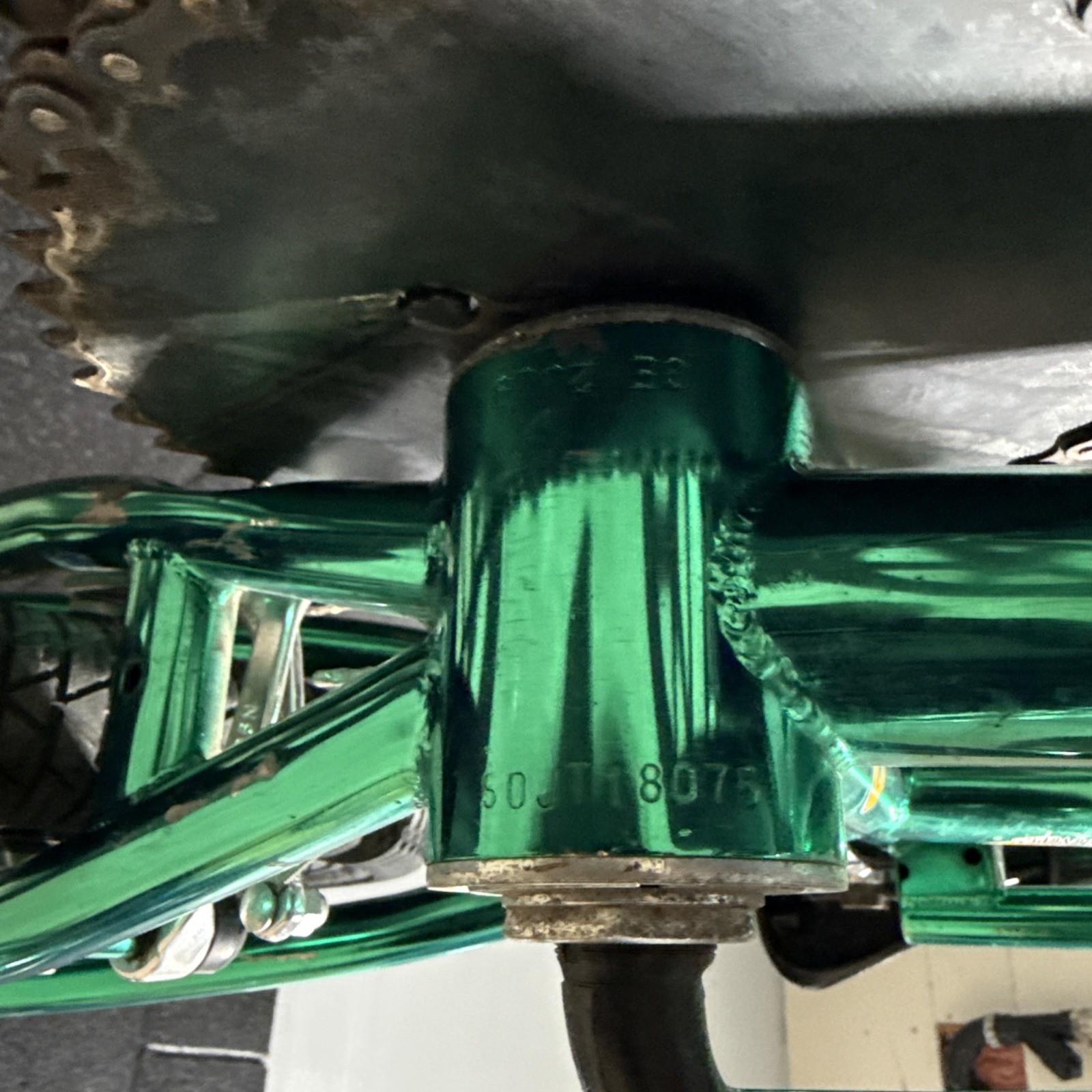 Dyno Air 2000 Gt Mags Freestyle Bike Metallic Green RARE Y2K Bmx Vintage