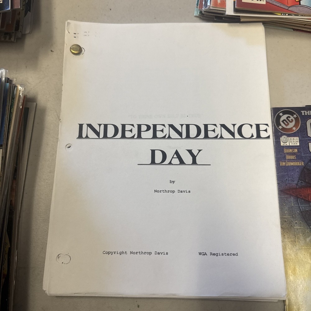 Independence Day Movie Script Northrop Davis