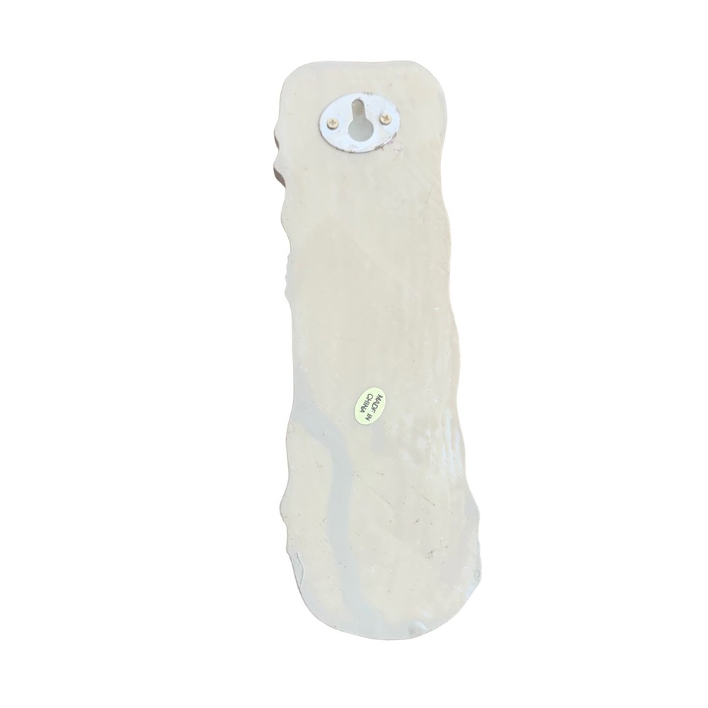 Ceramic Grape & Vine Motif Wall Thermometer