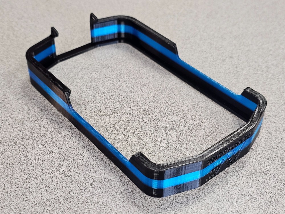 Minelab Manticore Two Tone Black/Blue Flex-Rubber Protective Control Unit Cover.