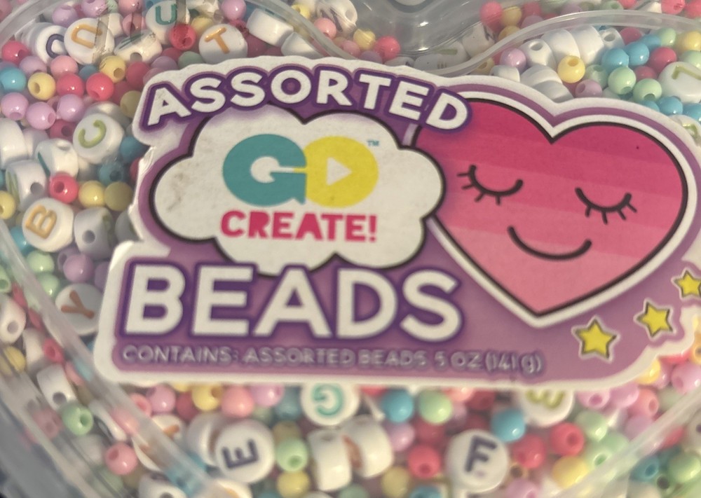 Assorted Go Create Beads Contains Assorted Beads 5 Oz Crafts, Kids, Activity