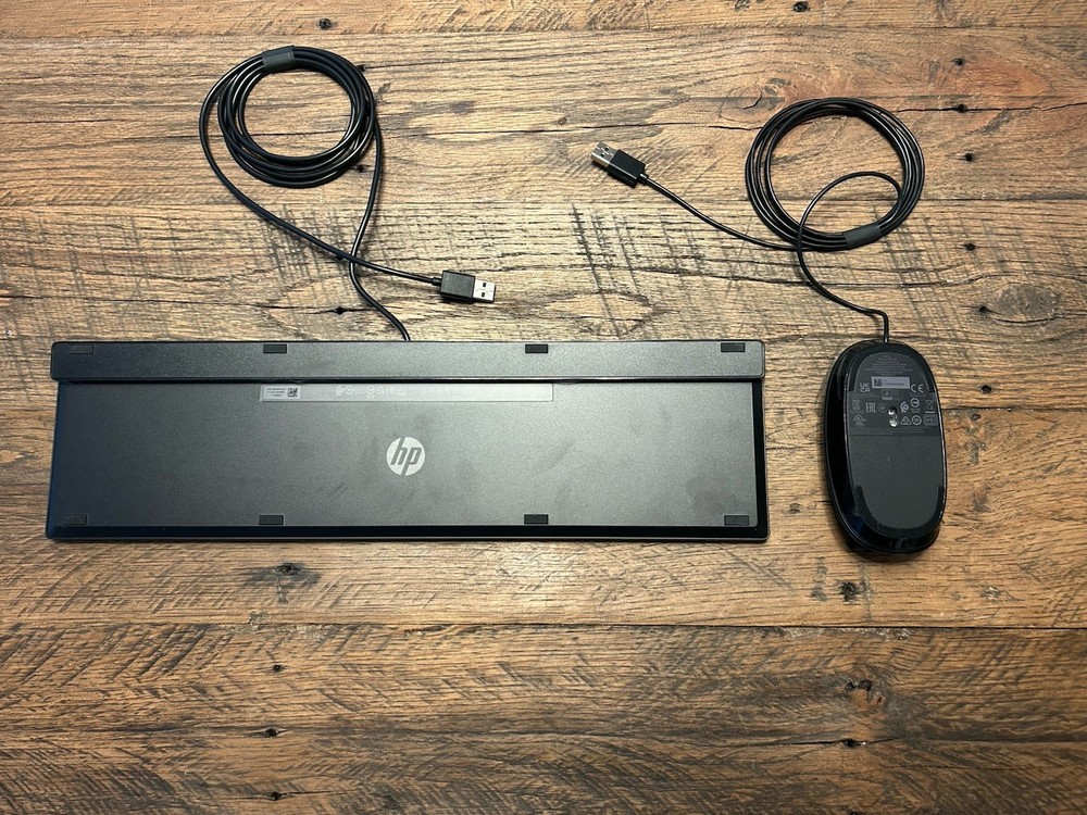 HP Wired Keyboard And Mouse Set