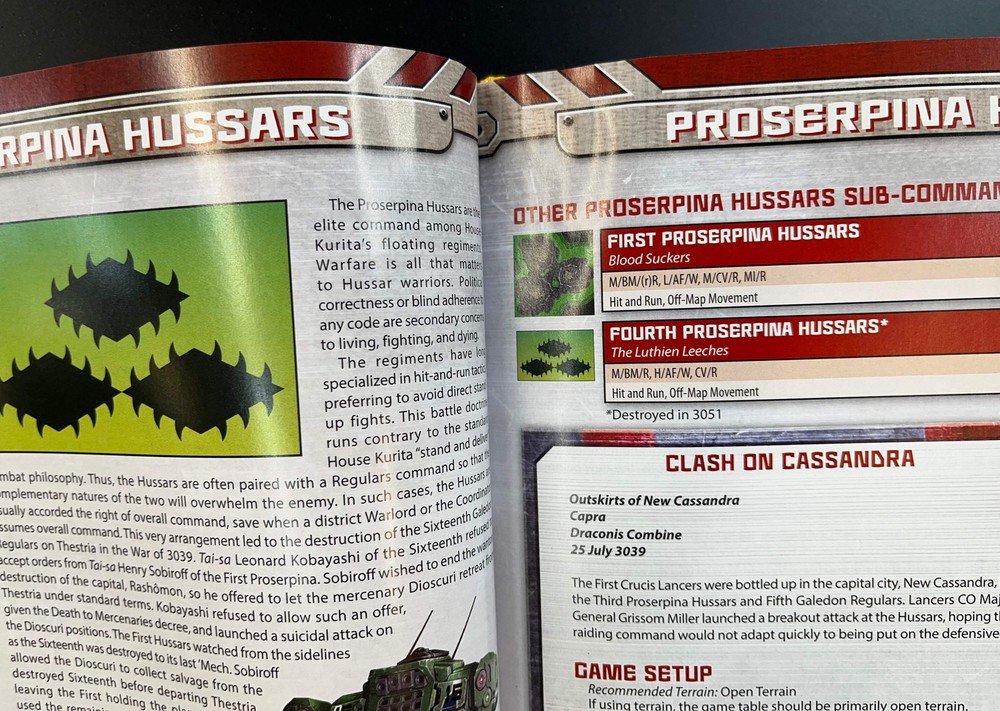 BattleTech Force Manual - Kurita (damaged)