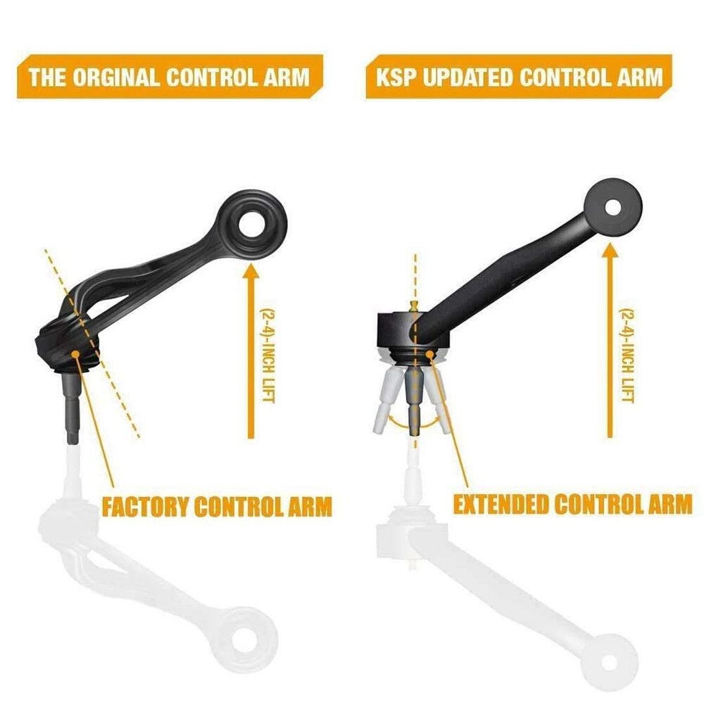 2"-4" UPPER CONTROL ARM FOR 2006-2018 DODGE RAM 1500 2019-2023 RAM 1500 classic