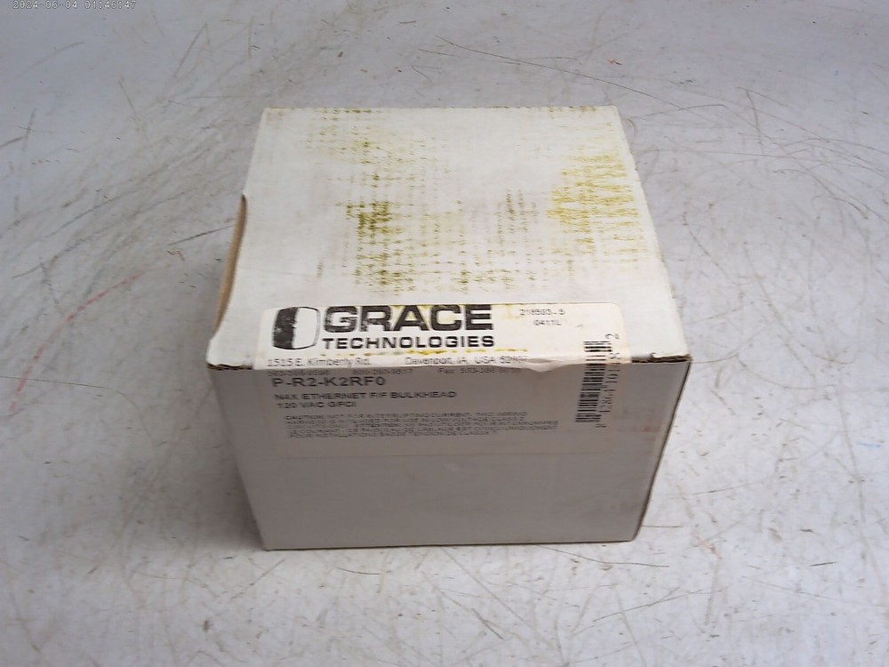 New GracePorts P-R2-K2RF0 Bulkhead Computer Port Connector Interface