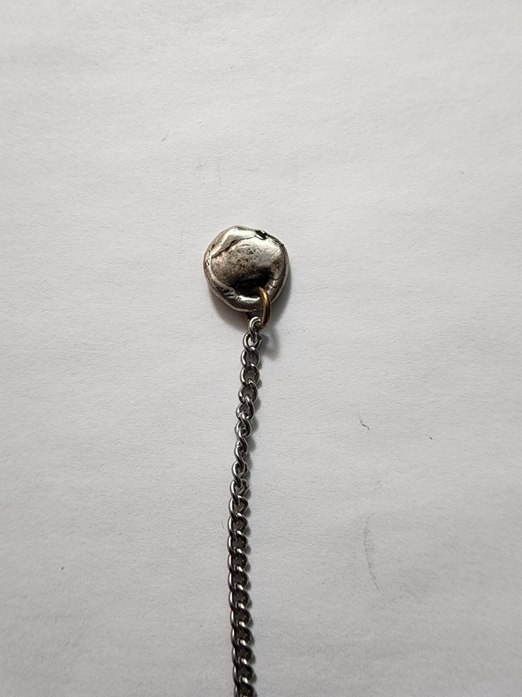 Handemade Sterling Silver Pendulum - Swirl Bob