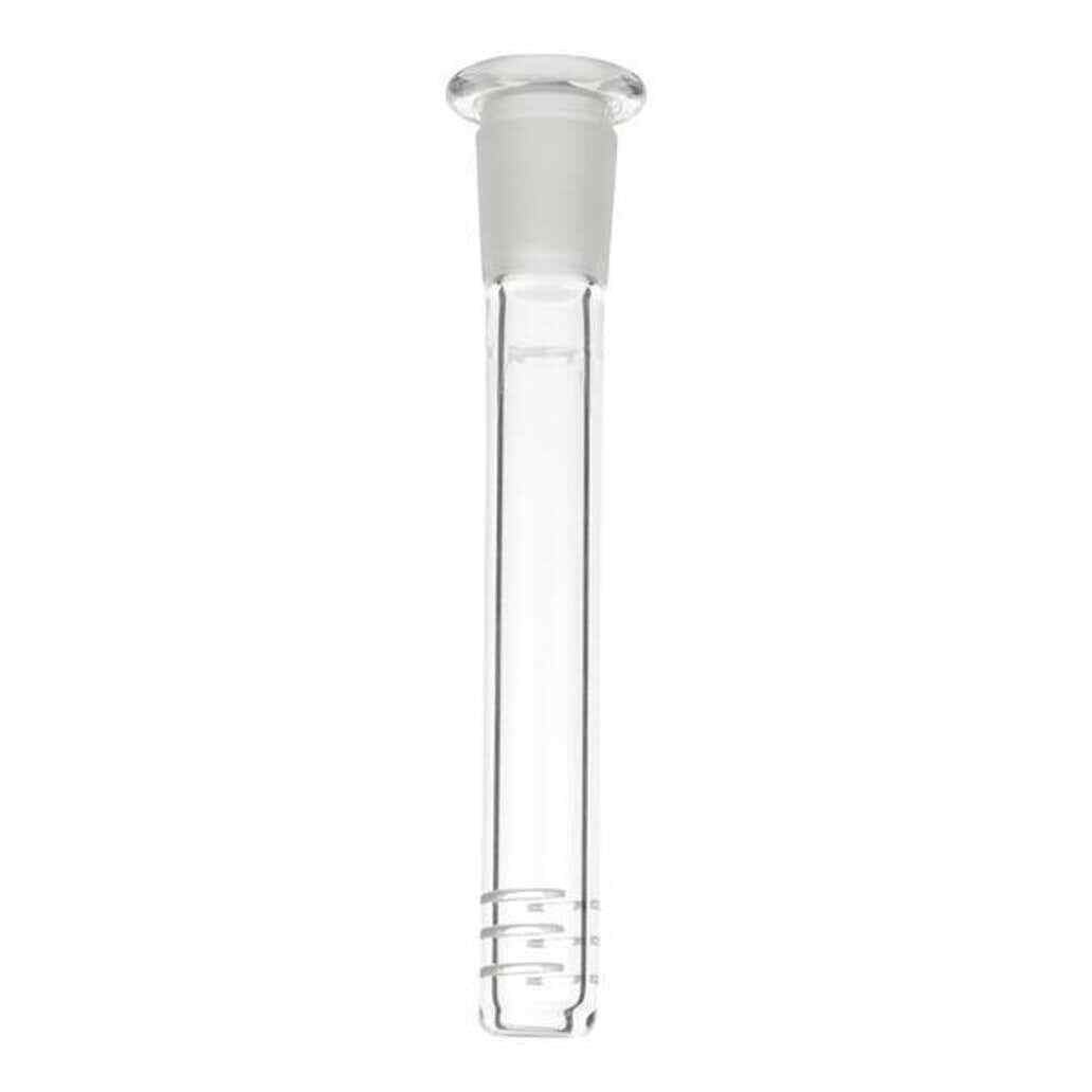 4-Pack 2.5 inch (Full Length: 3.8 Inch) Glass Downstem (18mm x14mm)