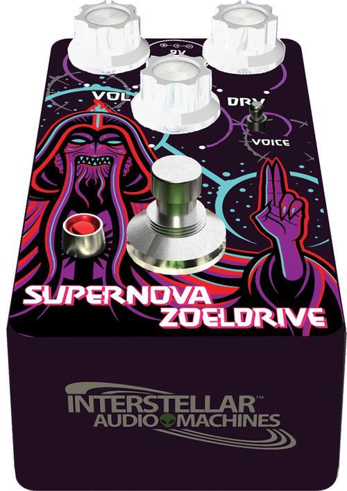 Interstellar Audio Machine Supernova Zoeldrive FX overdrive/boost guitar pedal