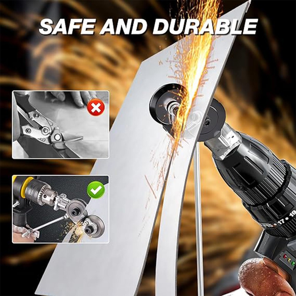 Metal Punching and Shearing Drill Tools Electric Drill Precision Cutting Machine