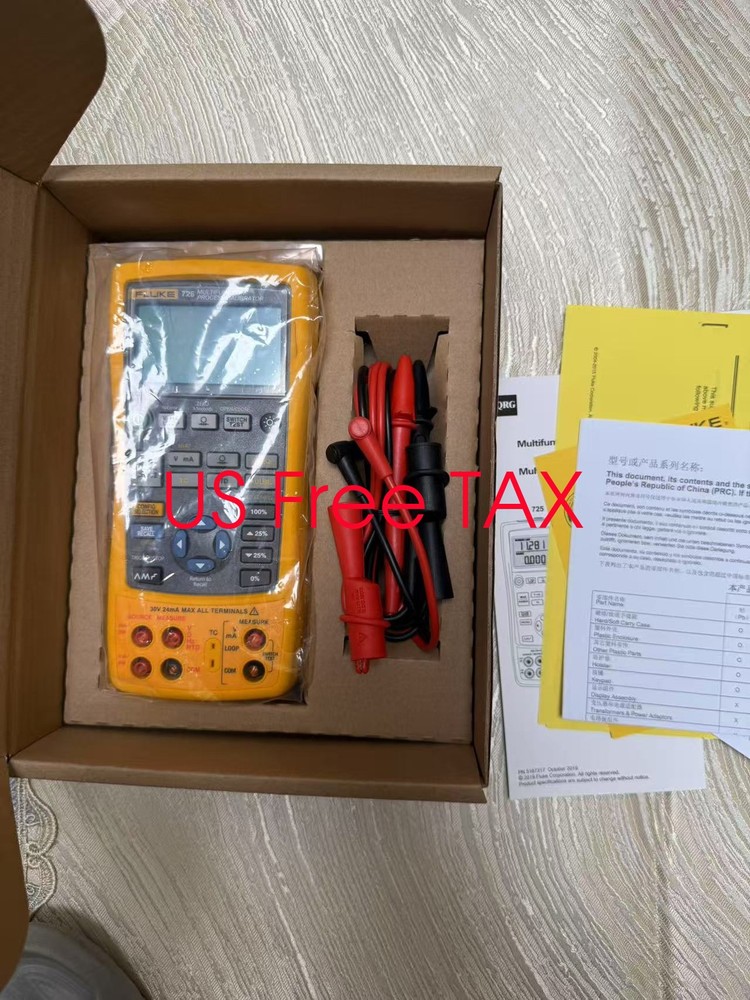 Fluke 725 Multifunction Process Calibrator CALIBRATED !