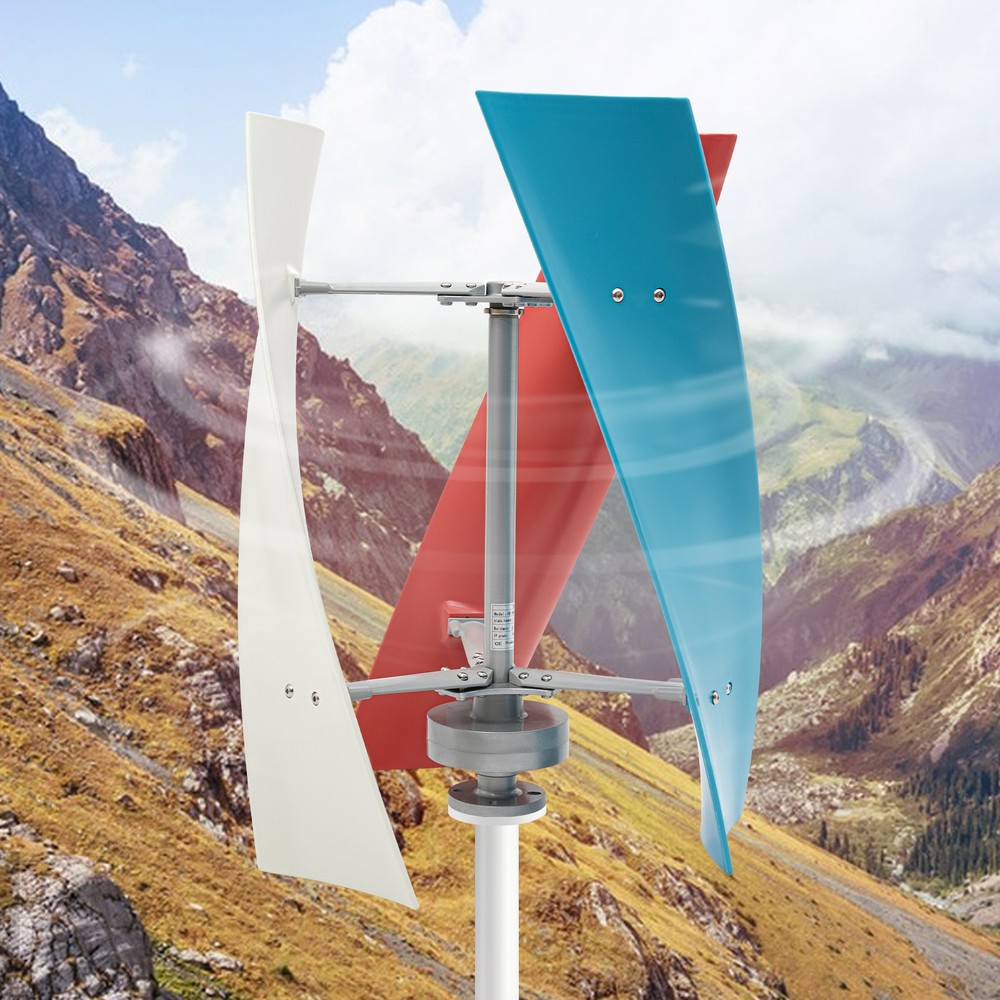 Helix Vertical Wind Turbine Wind Generator 12V 400W Windmill+Controller Maglev