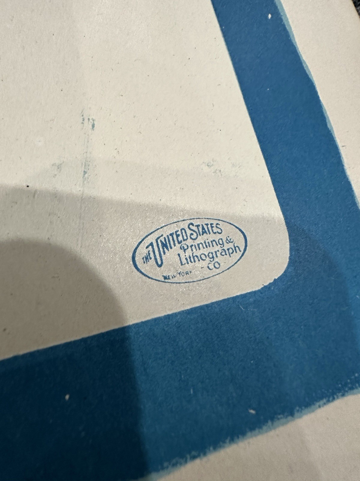 Original WW1 1918 JOAN OF ARC SAVED FRANCE Poster World War One 20”x30”