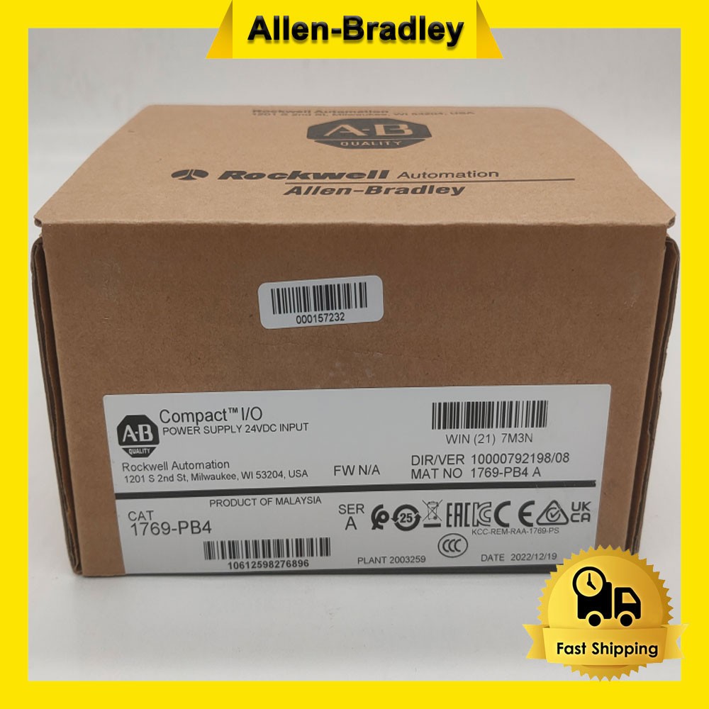 FACTORY SEALED AB 1769-PB4 Power Supply 24VDC Input