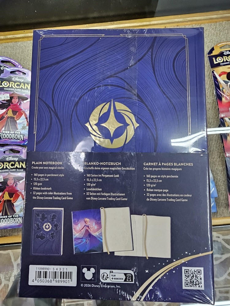 Premium Lorcana Plain Notebook 160 Pages