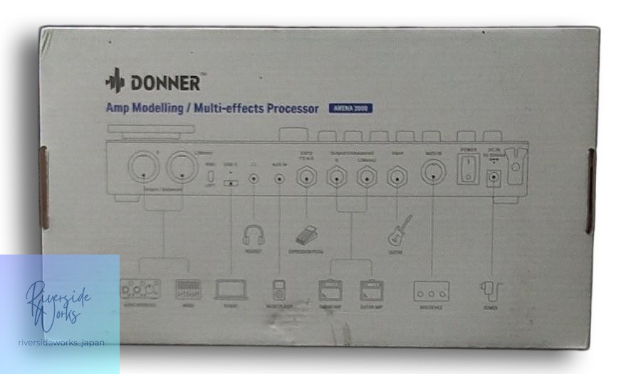 DONNER ARENA2000 Multi-Effects Processor for Guitar JP