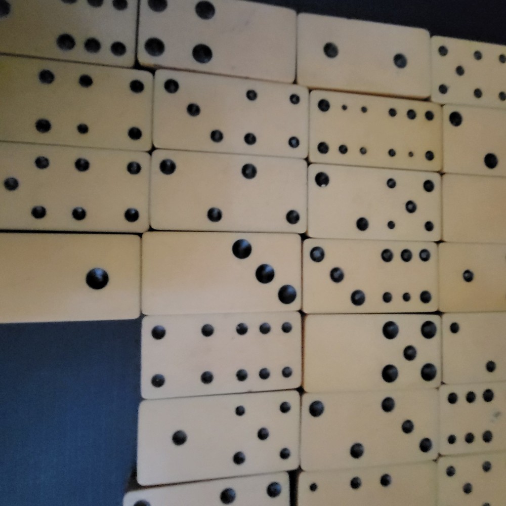 Very Old Bakelite Dominoes