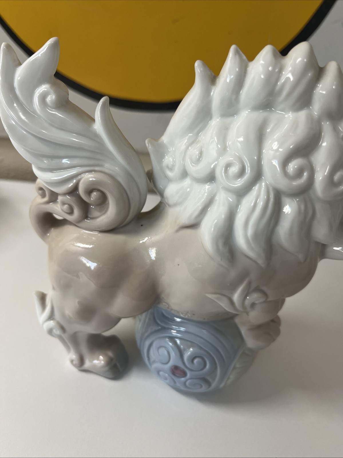 Vintage Set TKN Japan Porcelain Shishi Komainu Guardian Lion Foo Dogs Yoshimi K