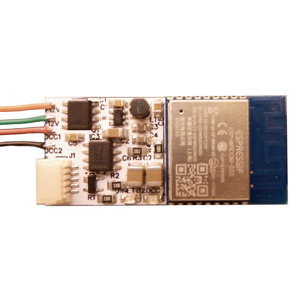 WifiTrax ~ Wi-Fi/DCC Locomotive Interface Module ~ WDMI-32