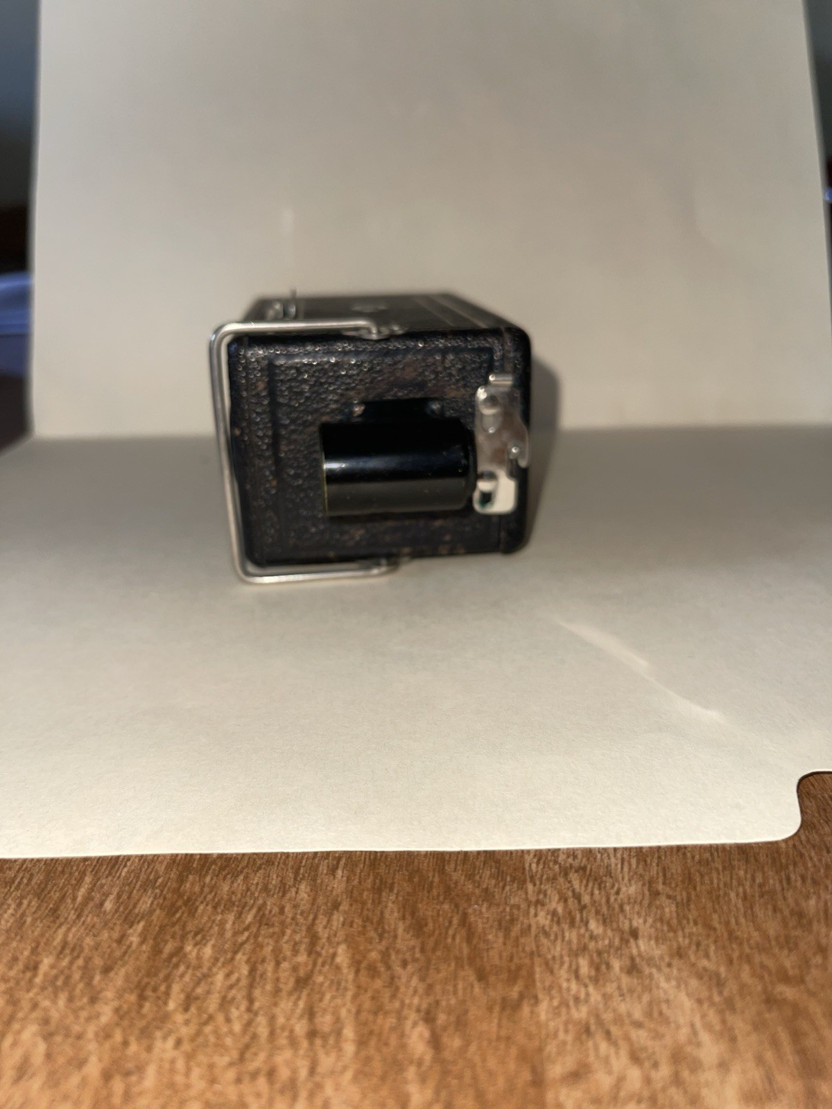 1920’S Ansco Memo Vintage Box Camera Black