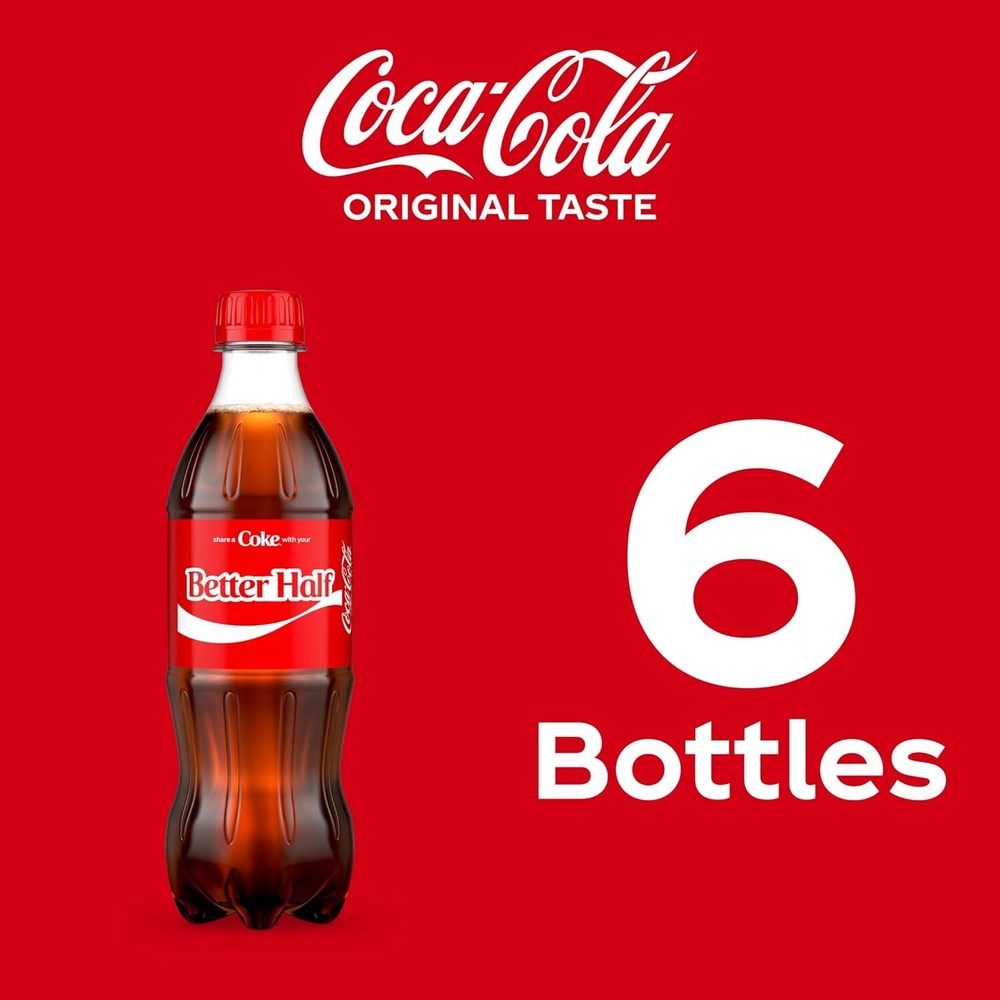 Coca-Cola, 16.9 fl oz, 6 Pack