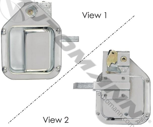 For KENWORTH T800 DOOR HANDLE Left ,  CO