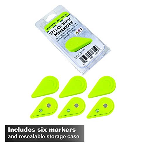 7356 StudMark Replacement Markers Value Pack | 6-Piece Magnetic Marker