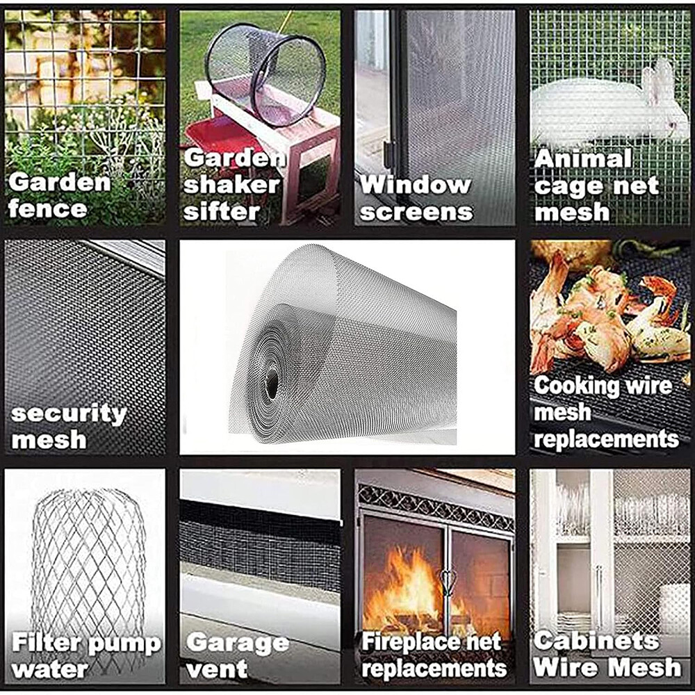 304 Stainlesss steel filter screen 4-500 Mesh Woven Wire Screening Filter Sheet