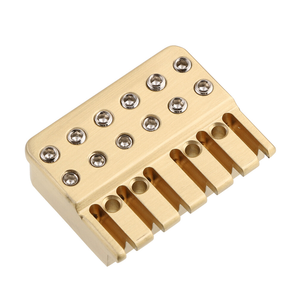 Guitar Brass Locking Nut String Lock for 6 String Headless Guitar