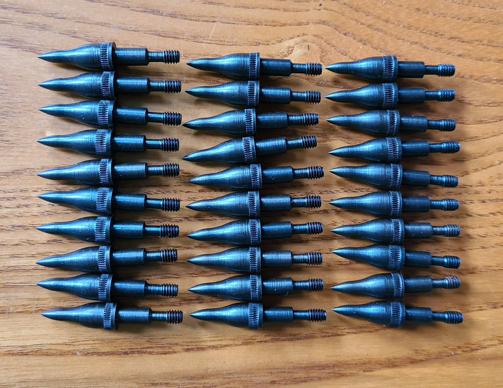 30 pcs of 100 Grain Archery Combo Field Points Practice Field Tips, Archery