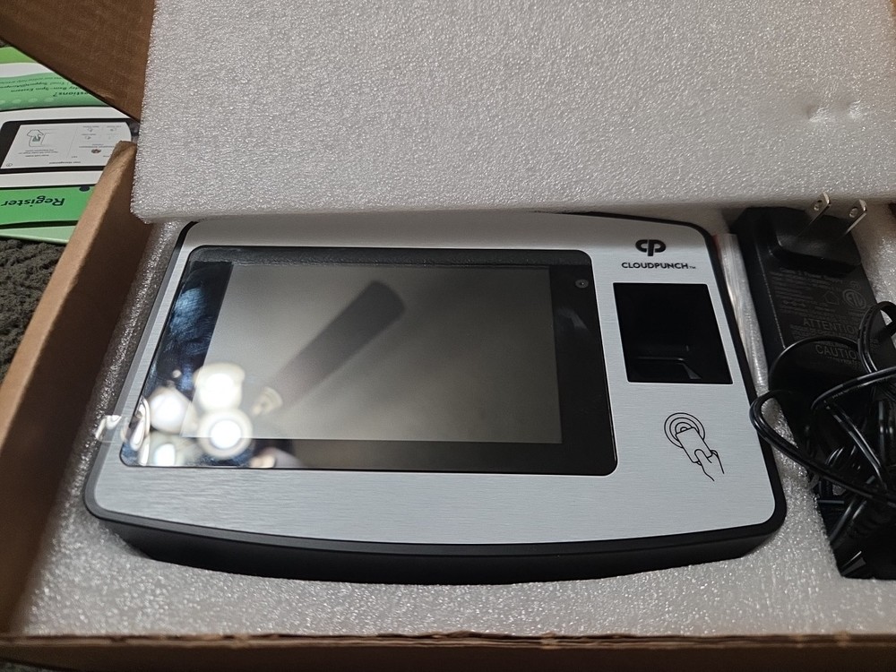 Acroprint CloudPunch CP200 Cloud-Connected Touchscreen Time Clock NEW