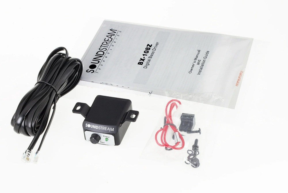 Soundstream BX-108Z Digital Bass Restoration Processor With Dash Mount Remote