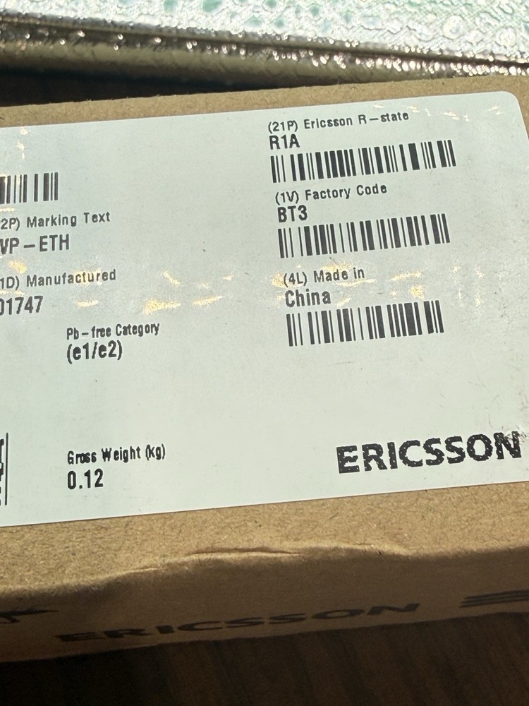 NEW Ericsson OVP-ETH Module NCD90126/30 Protection Module Br1e