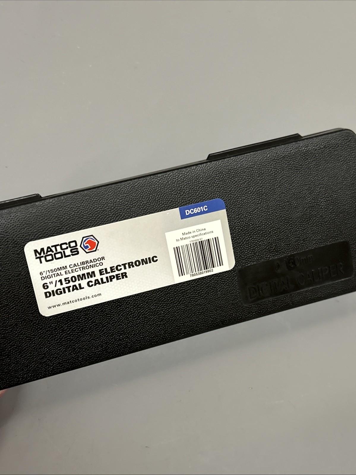 MATCO TOOLS 6"/150MM Electronic Digital Caliper DC601C w/ Original Case Tested