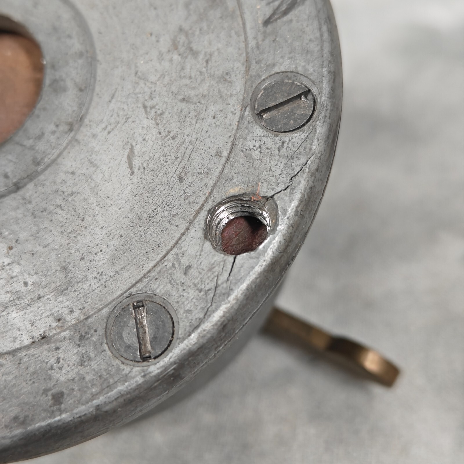 Antique Dictograph Loud Speaker Unit Rare Vtg Horn Radio Part New York USA 1920s