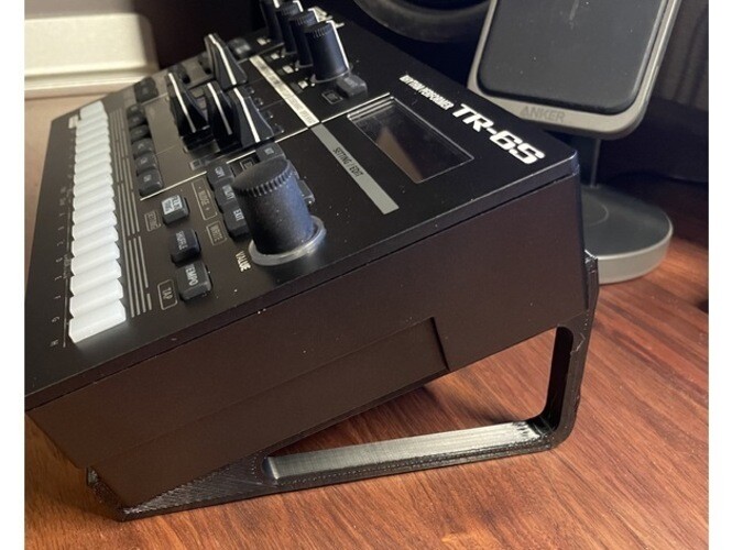 Convenient Angled Stand for ROLAND TR-6S Rhythm Performer