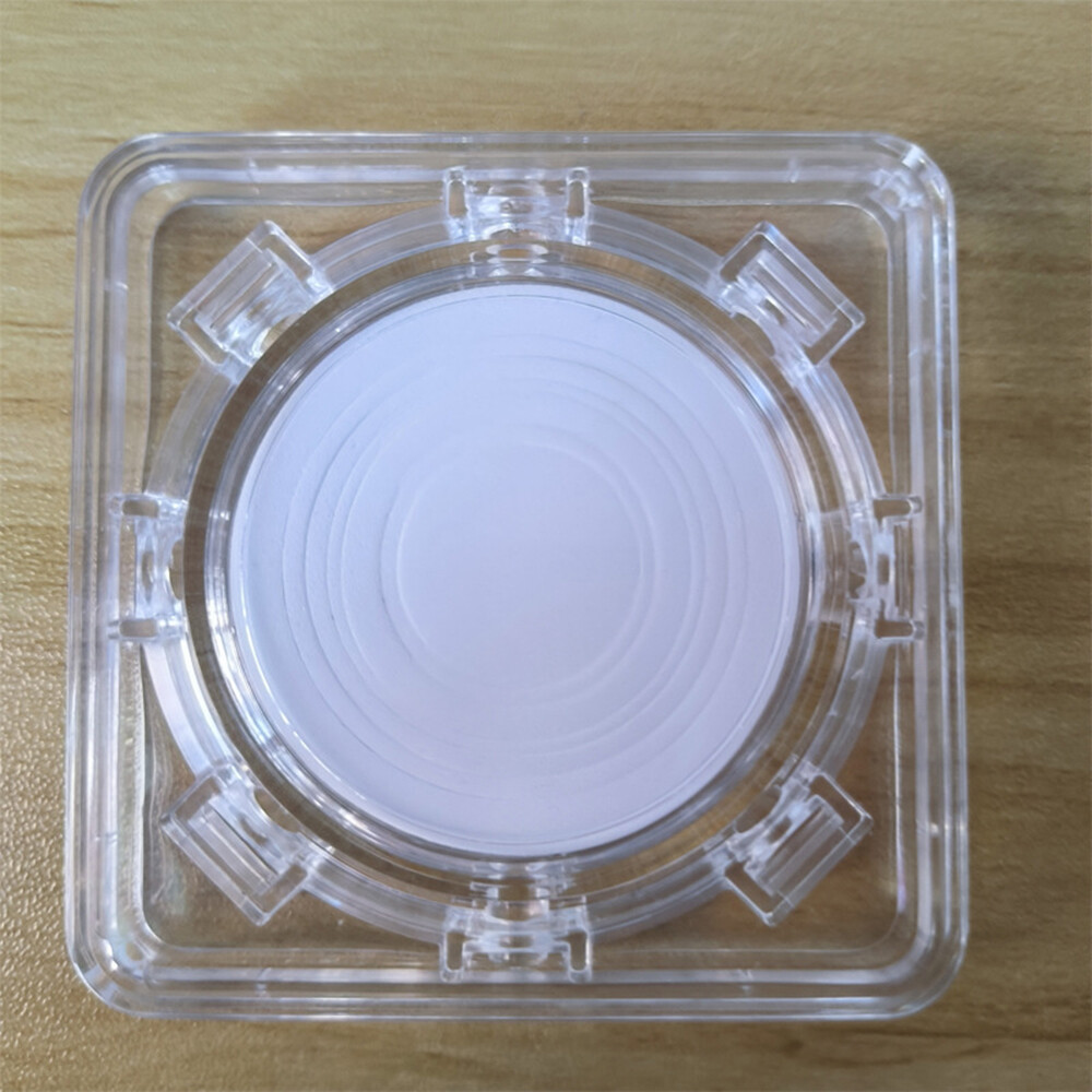 Acrylic Small Coin Display Frame Commemorative Holder Case Box with Base Stand