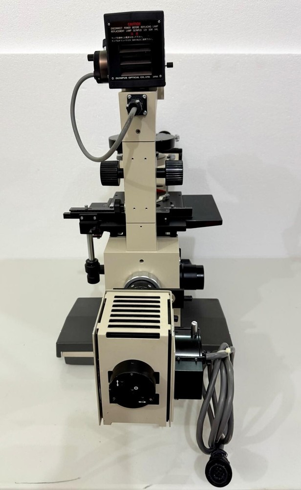 Olympus IMT-2 Inverted Fluorescence Microscope w/ LWD CDPlan & SPlan Objectives